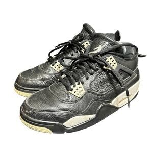 Nike Air Jordan 4 Oreo‎ 2015 Size 7.5 Mens 314254-003 OG IV Sneakers Black
